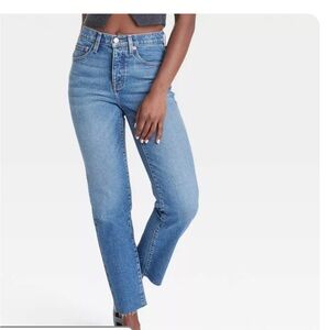 Universal Thread Womens Ankle Bootcut Straight Leg Jeans, Size 4